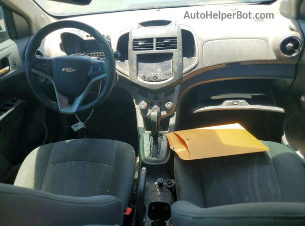 1G1JC5SH1G4139755 2016 CHEVROLET SONIC Gray Вид панелі приладів