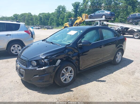 1G1JC5SH1G4171315 2016 CHEVROLET SONIC Black Front left