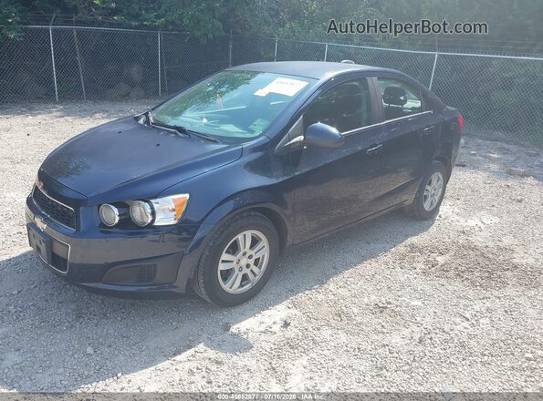 1G1JC5SH2G4179391 2016 CHEVROLET SONIC Blue წინა მარცხენა ხედი სამი მეოთხედიდან