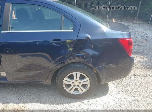 1G1JC5SH2G4179391 2016 CHEVROLET SONIC Blue წინა ხედი