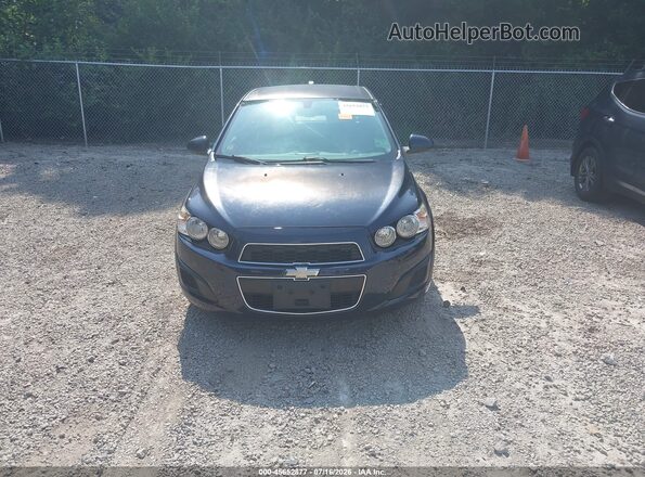 1G1JC5SH2G4179391 2016 CHEVROLET SONIC Blue ხელსაწყოთა პანელის ხედი