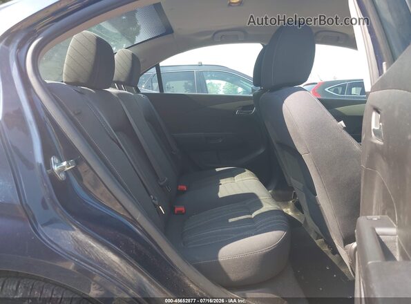 1G1JC5SH2G4179391 2016 CHEVROLET SONIC Blue VIN კოდის სტიკერის ხედი