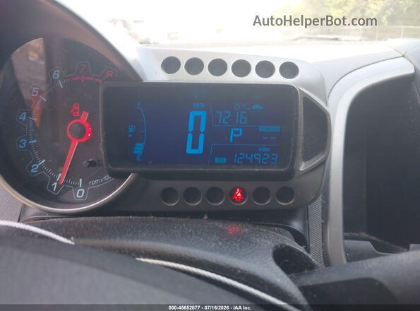1G1JC5SH2G4179391 2016 CHEVROLET SONIC Blue უკანა სავარძლების ხედი