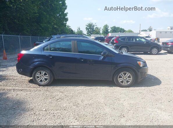 1G1JC5SH2G4179391 2016 CHEVROLET SONIC Blue უკანა სალონის ხედი