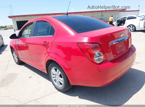 1G1JC5SH3G4154273 2016 CHEVROLET SONIC Red Հետևի ձախ