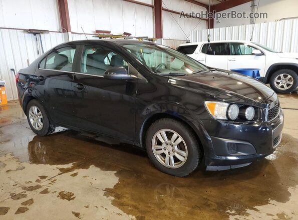 1G1JC5SH6G4139394 2016 CHEVROLET SONIC Black Delantero derecho