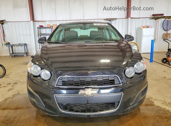 1G1JC5SH6G4139394 2016 CHEVROLET SONIC Black Vista frontal