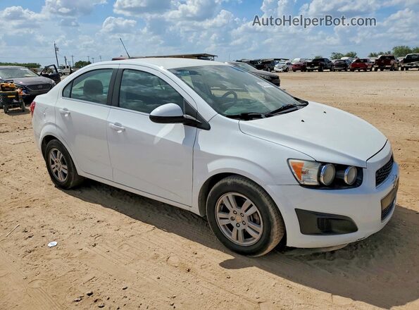 1G1JC5SH7G4137637 2016 CHEVROLET SONIC White Delantero derecho