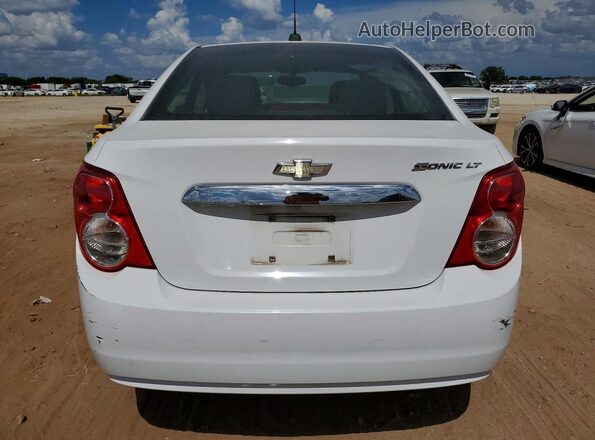 1G1JC5SH7G4137637 2016 CHEVROLET SONIC White Vista trasera