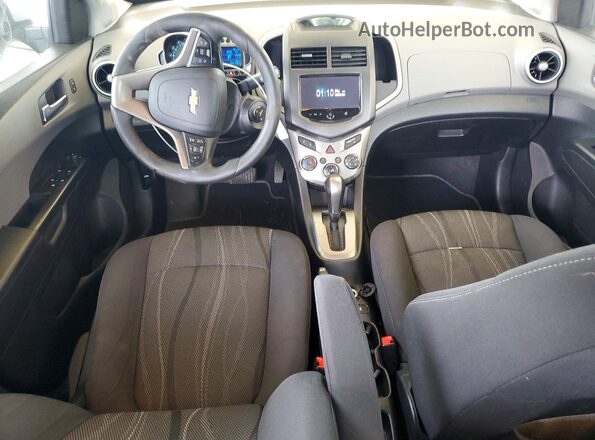1G1JC5SH7G4158178 2016 CHEVROLET SONIC Silver Вид панелі приладів