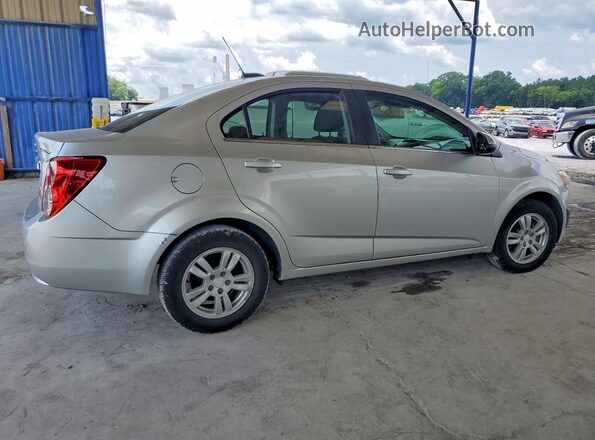 1G1JC5SH7G4158178 2016 CHEVROLET SONIC Silver Задня права чверть