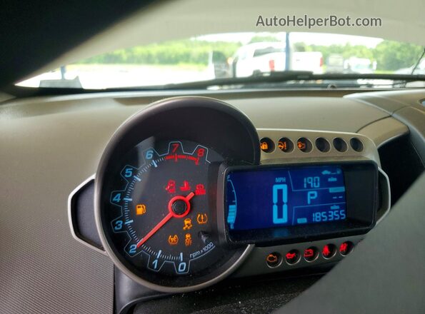 1G1JC5SH7G4158178 2016 CHEVROLET SONIC Silver Вид щитка приладів