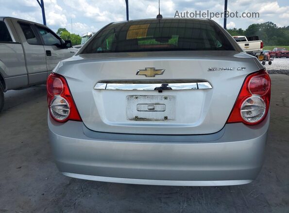 1G1JC5SH7G4158178 2016 CHEVROLET SONIC Silver Вид ззаду