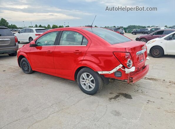 1G1JC5SH7G4184425 2016 CHEVROLET SONIC Красный Задняя правая четверть