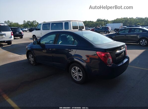 1G1JC5SH8G4129711 2016 CHEVROLET SONIC Black Tył lewy