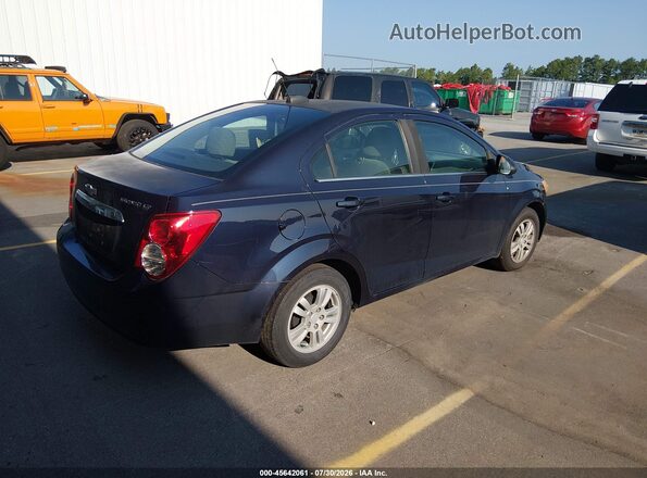 1G1JC5SH8G4129711 2016 CHEVROLET SONIC Black Tył prawy