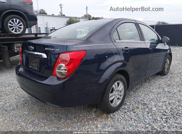 1G1JC5SH8G4166581 2016 CHEVROLET SONIC Dark Blue უკანა მარჯვენა