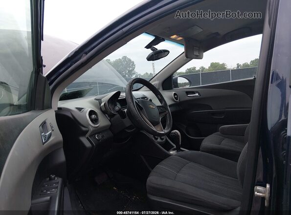 1G1JC5SH8G4166581 2016 CHEVROLET SONIC Dark Blue წინა სალონის ხედი