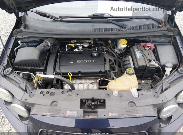 1G1JC5SH8G4166581 2016 CHEVROLET SONIC Dark Blue უკანა ხედი