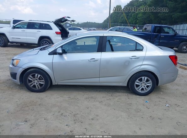 1G1JC5SH9G4157694 2016 CHEVROLET SONIC Silver უკანა სალონის ხედი