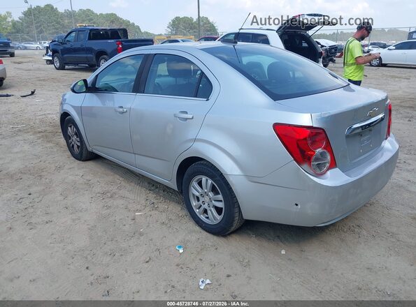 1G1JC5SH9G4157694 2016 CHEVROLET SONIC Silver უკანა მარცხენა