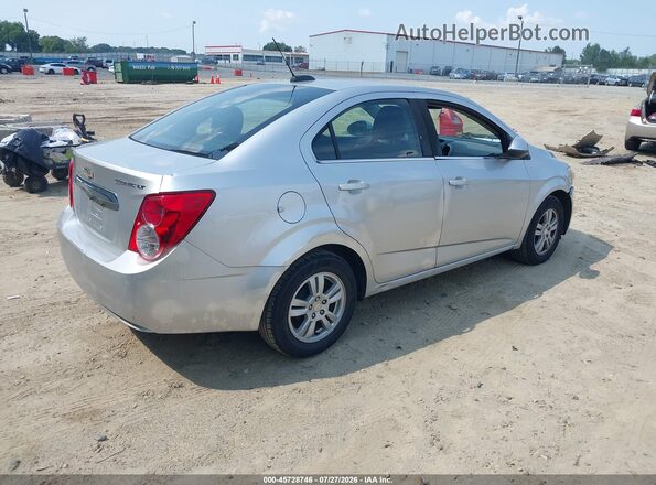 1G1JC5SH9G4157694 2016 CHEVROLET SONIC Silver უკანა მარჯვენა