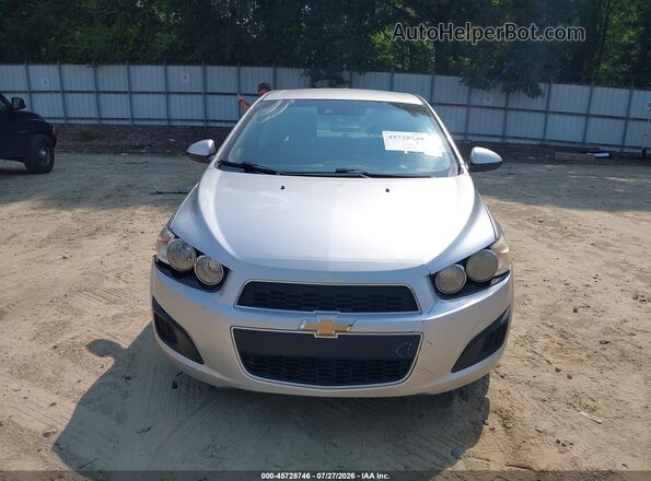 1G1JC5SH9G4157694 2016 CHEVROLET SONIC Silver წინა ხედი