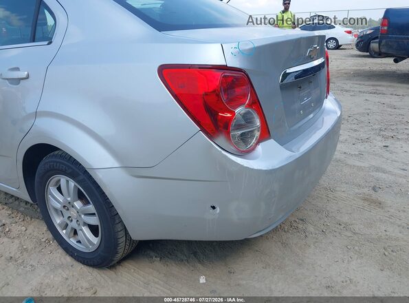 1G1JC5SH9G4157694 2016 CHEVROLET SONIC Silver 