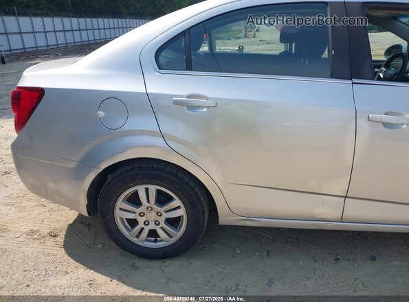1G1JC5SH9G4157694 2016 CHEVROLET SONIC Silver 