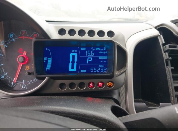 1G1JC5SHXG4162743 2016 CHEVROLET SONIC Синий Вид задних сидений