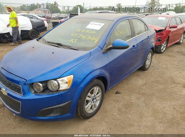 1G1JC5SHXG4162743 2016 CHEVROLET SONIC Синий Вид спереди