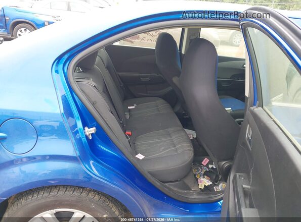 1G1JC5SHXG4162743 2016 CHEVROLET SONIC Синий Вид наклейки с VIN-кодом