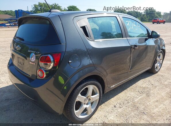 1G1JC6SB4G4172086 2016 CHEVROLET SONIC Black უკანა მარჯვენა