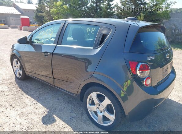 1G1JC6SB4G4172086 2016 CHEVROLET SONIC Black უკანა მარცხენა