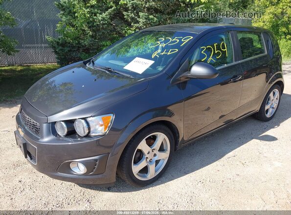 1G1JC6SB4G4172086 2016 CHEVROLET SONIC Black წინა მარცხენა ხედი სამი მეოთხედიდან