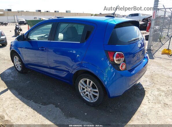 1G1JC6SH4G4175347 2016 CHEVROLET SONIC Blue Tył lewy