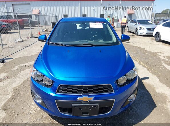 1G1JC6SH4G4175347 2016 CHEVROLET SONIC Blue Widok zestawu wskaźników
