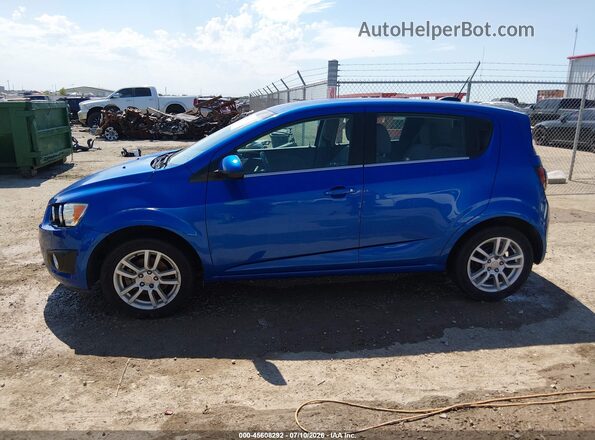 1G1JC6SH4G4175347 2016 CHEVROLET SONIC Blue Widok wnętrza 360 stopni