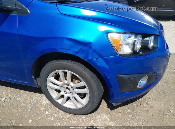 1G1JC6SH4G4175347 2016 CHEVROLET SONIC Blue Widok z przodu