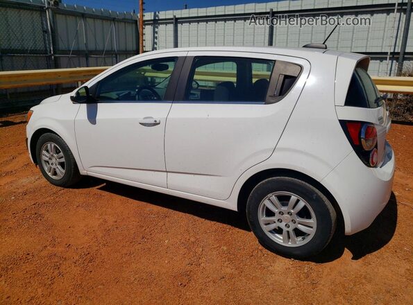 1G1JC6SH5G4148450 2016 CHEVROLET SONIC White Rear left