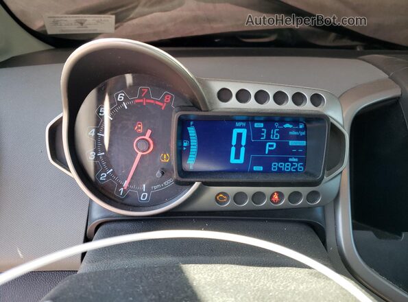 1G1JC6SH5G4148450 2016 CHEVROLET SONIC White 