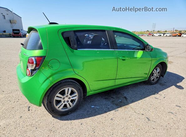 1G1JC6SH5G4165961 2016 CHEVROLET SONIC Green უკანა მარჯვენა