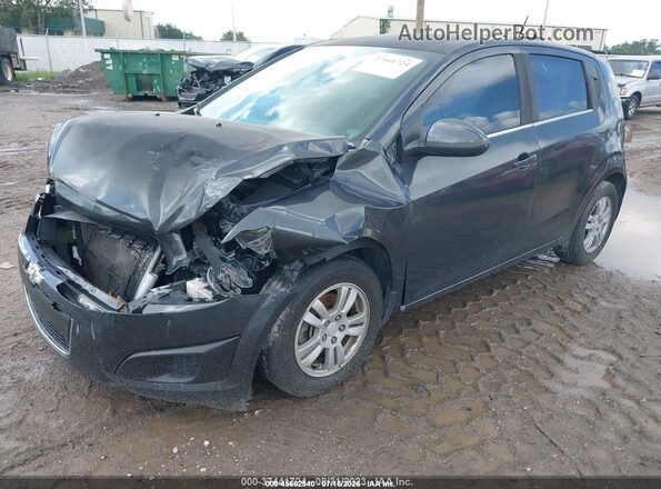 1G1JC6SH7G4115935 2016 CHEVROLET SONIC Gray წინა მარცხენა ხედი სამი მეოთხედიდან