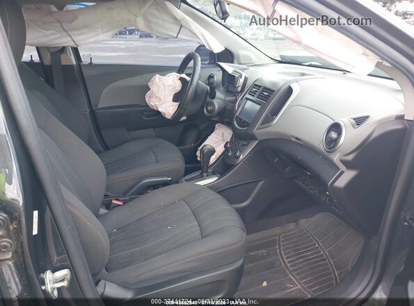 1G1JC6SH7G4115935 2016 CHEVROLET SONIC Gray წინა სალონის ხედი
