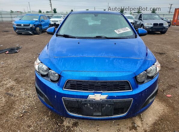 1G1JC6SH7G4132945 2016 CHEVROLET SONIC Blue Դիմացի տեսք