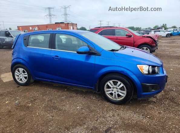 1G1JC6SH7G4132945 2016 CHEVROLET SONIC Blue Առջևի աջ