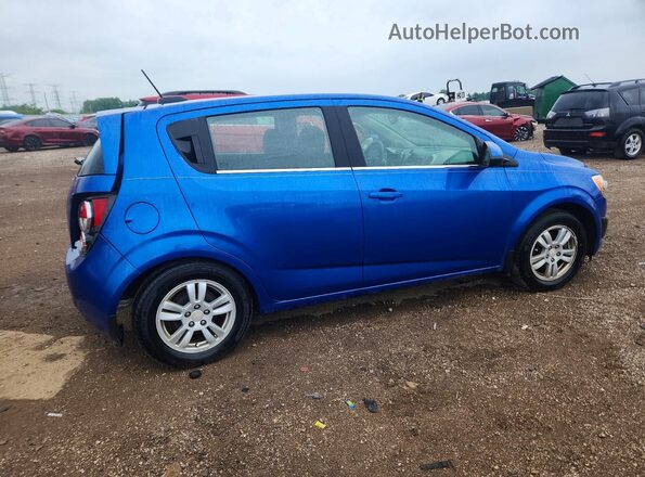1G1JC6SH7G4132945 2016 CHEVROLET SONIC Blue Հետևի աջ