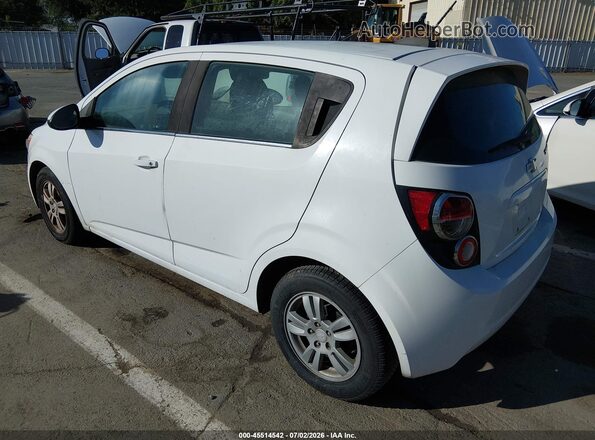 1G1JC6SH8G4140973 2016 CHEVROLET SONIC White Հետևի ձախ