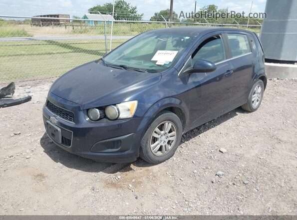 1G1JC6SH9G4103446 2016 CHEVROLET SONIC Dark Blue Vista tres cuartos delantera izquierda