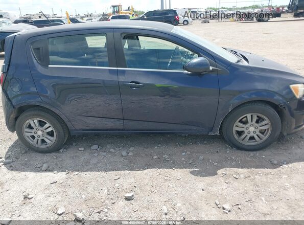 1G1JC6SH9G4103446 2016 CHEVROLET SONIC Dark Blue Vista interior trasera